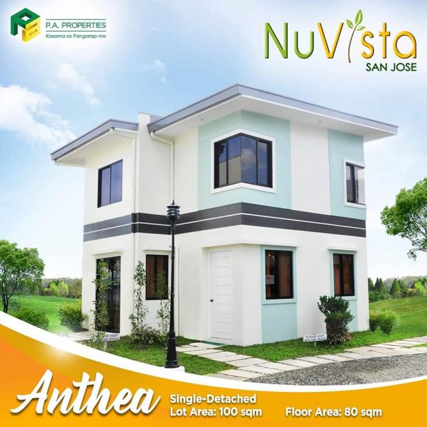 Nuvista San Jose 3BR Athena Model House for Sale, Bulacan