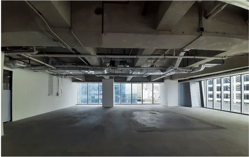Bare office space for lease in a prime office building in BGC, Taguig