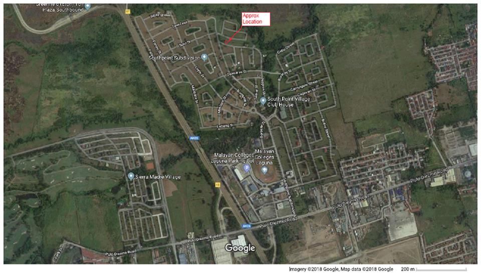 Lot for sale in Santa Rosa, Laguna - Southpoint ...