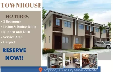 Townhouse For Sale in Ampayon, Butuan, Agusan del Norte