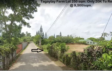 Residential Lot For Sale in Patutong Malaki North, Tagaytay, Cavite