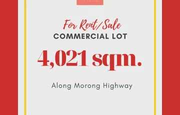 Commercial Lot For Sale in Morong, Rizal