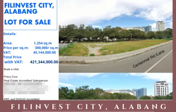 Commercial Lot For Sale in Alabang, Muntinlupa, Metro Manila