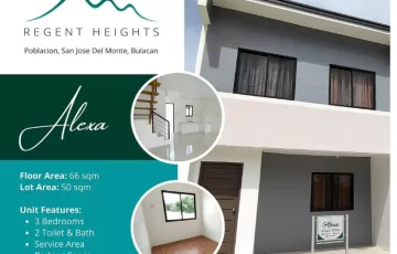 Townhouse For Sale in Poblacion, San Jose del Monte, Bulacan