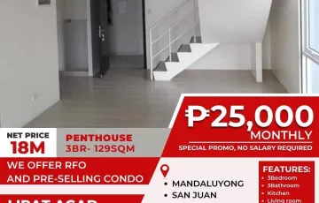 Penthouse For Sale in Ugong, Pasig, Metro Manila