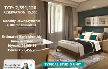 Studio Type For Sale in Bata, Bacolod, Negros Occidental