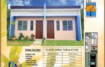 Townhouse For Sale in Abucayan, Balamban, Cebu