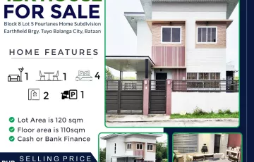 Townhouse For Sale in Tuyo, Balanga, Bataan