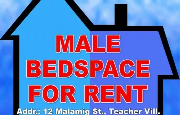 Bedspace For Rent in Teachers Village West, Quezon City, Metro Manila