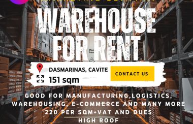 Warehouse For Lease In Governor's Drive Cavite