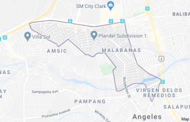 Hensonville Angeles City Map Lot For Sale In Malabanias , Angeles | Lamudi