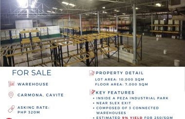 Warehouse For Sale in Carmona Cavite Lamudi