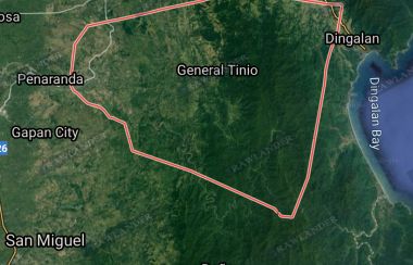 Gen Tinio Nueva Ecija Map 13,800 Hectares Lot For Sale In Nueva Ecija