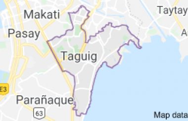 bonifacio global city map taguig philippines