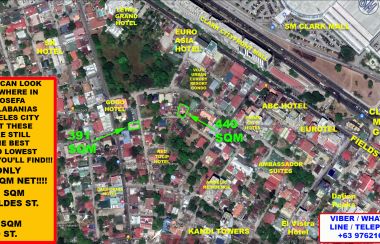 391 sqm Residential Lot For Sale in Josefa, Malabanias, Angeles City