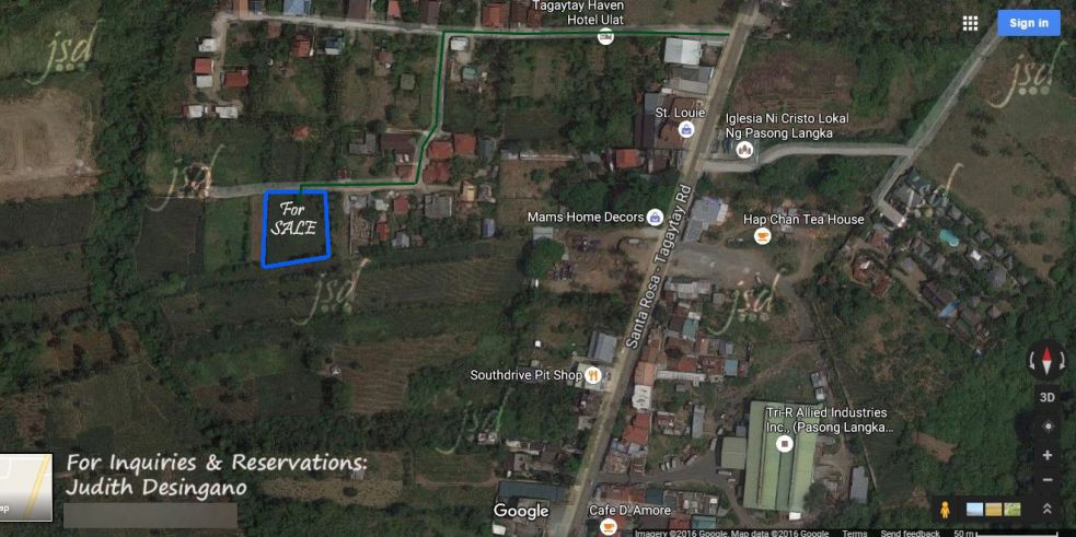 Lot For Sale at Pasong, Langka, Silang, Cavite