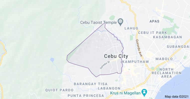 cebu map barangays