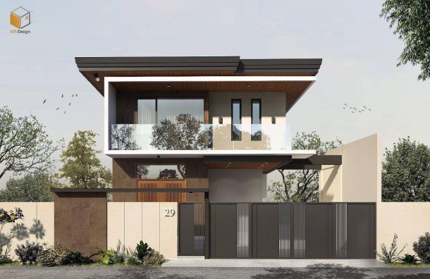 Modern 2 Storey House Design