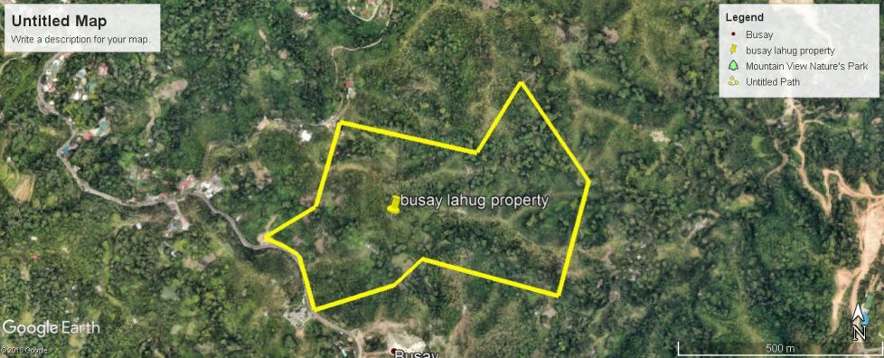 Nivel Hills Lahug Cebu City Map 3.9 Hectares Busay Lahug (Near Marco Polo Hotel)