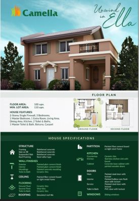 2 Storey 5 Bedroom House and Lot For Sale in Sta Cruz Porac