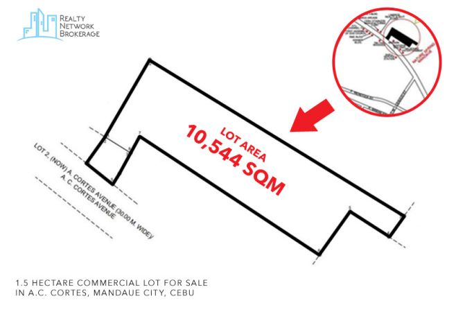 1.5 Hectare Commercial Lot For Sale in AC Cortes Mandaue City, Cebu