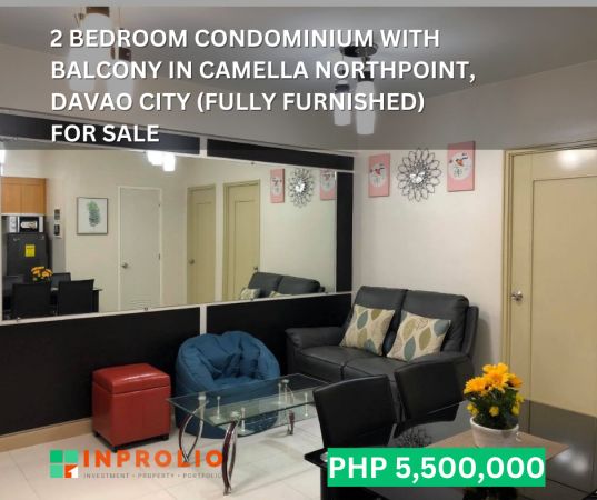 2 Bedroom Condo Unit Fully Furnished For Sale At Camella Northpoint ...