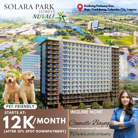 For Sale Preselling Mid rise condo in Nuvali Laguna