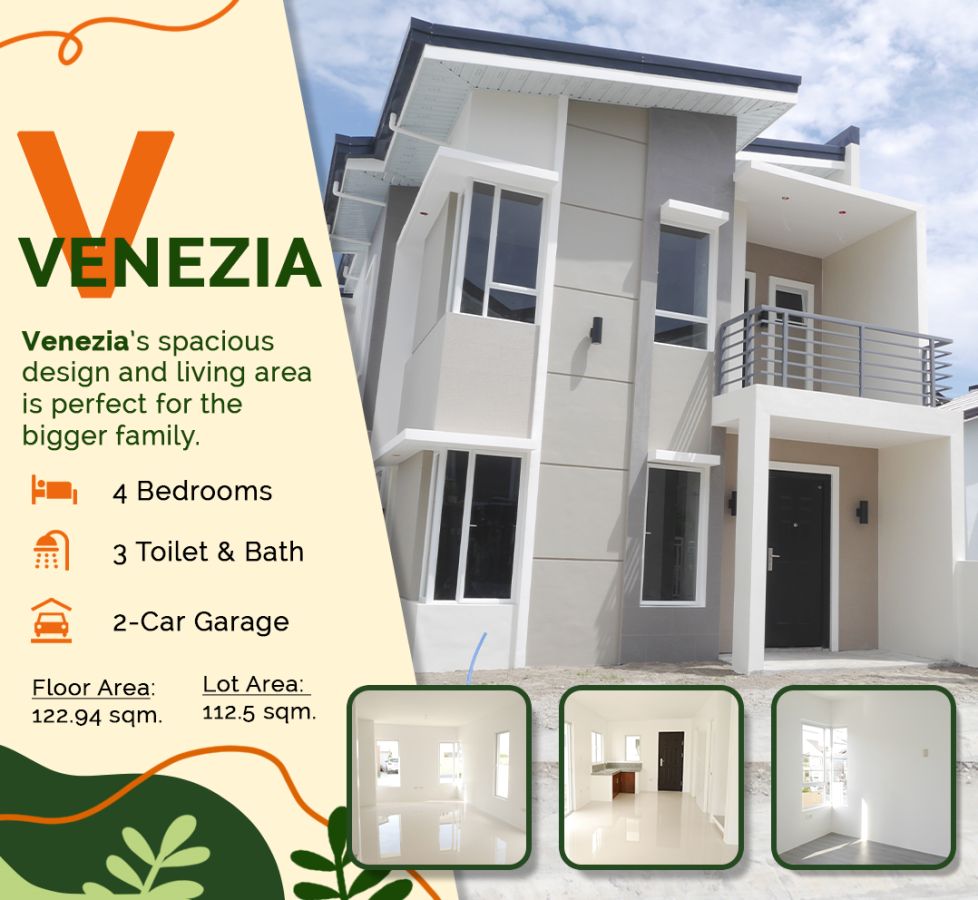 For Sale 4 Bedrooms and 2 Car Garage in Montecelio Residences Concepcion, Tarlac