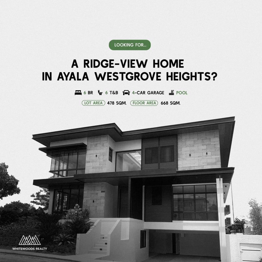 6 Bedroom Sunset Ridge View House for sale in Ayala Westgrove Heights, Silang