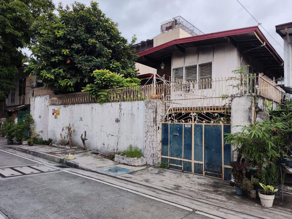 Lot For Sale With Old Structure San Antonio Village Makati 255 SQM Wide Frontage