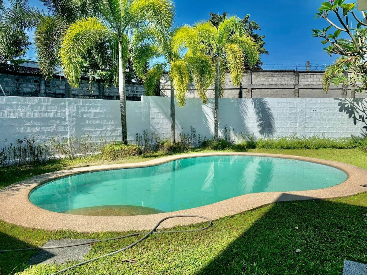 Balinese Inspired House with pool and Spacious yard for rent in Angeles City