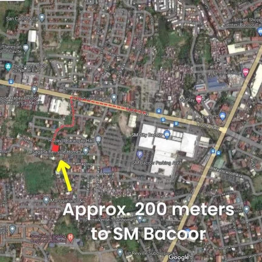 Residential Lot For Sale in Bacoor Cavite Near SM Bacoor