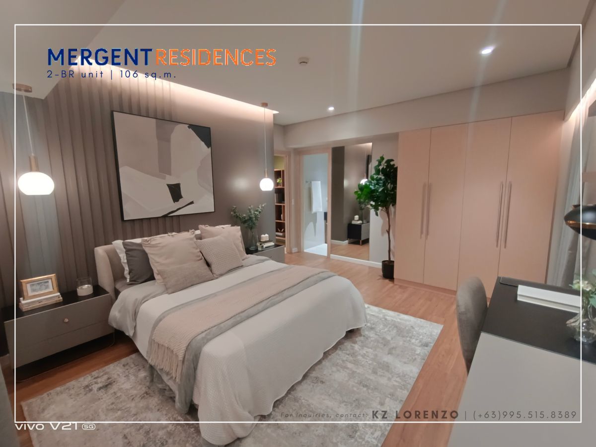 Pre-selling 2BR unit in Mergent Residences, Poblacion, Makati by Alveo AyalaLand