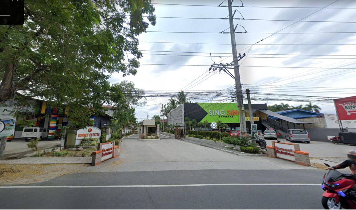 Lot for sale inside secured subdivision in Angeles City - P19.4M