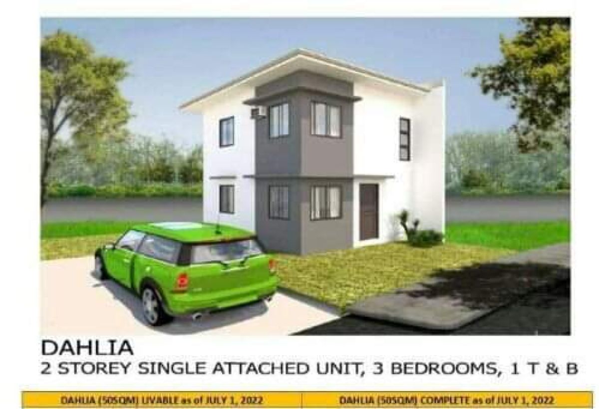3 Bedroom House and Lot for Sale in Kalikid Cabanatuan City (Dahlia)