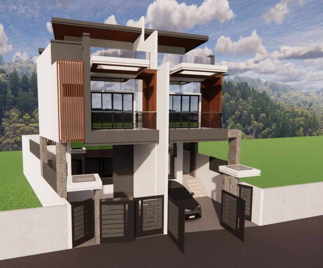 3-Storey Duplex House and Lot For Sale at Ridgemont, Taytay (overlooking view)