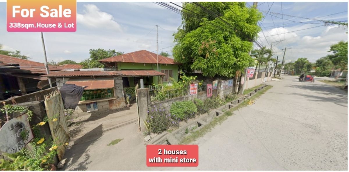 For Sale 338 square meters 2 Houses & Lot in Magalang, Pampanga