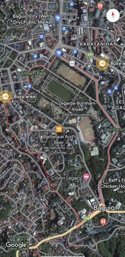 Baguio City Residential Lot for Sale 1,049 SQM Prime Location in the Town Area