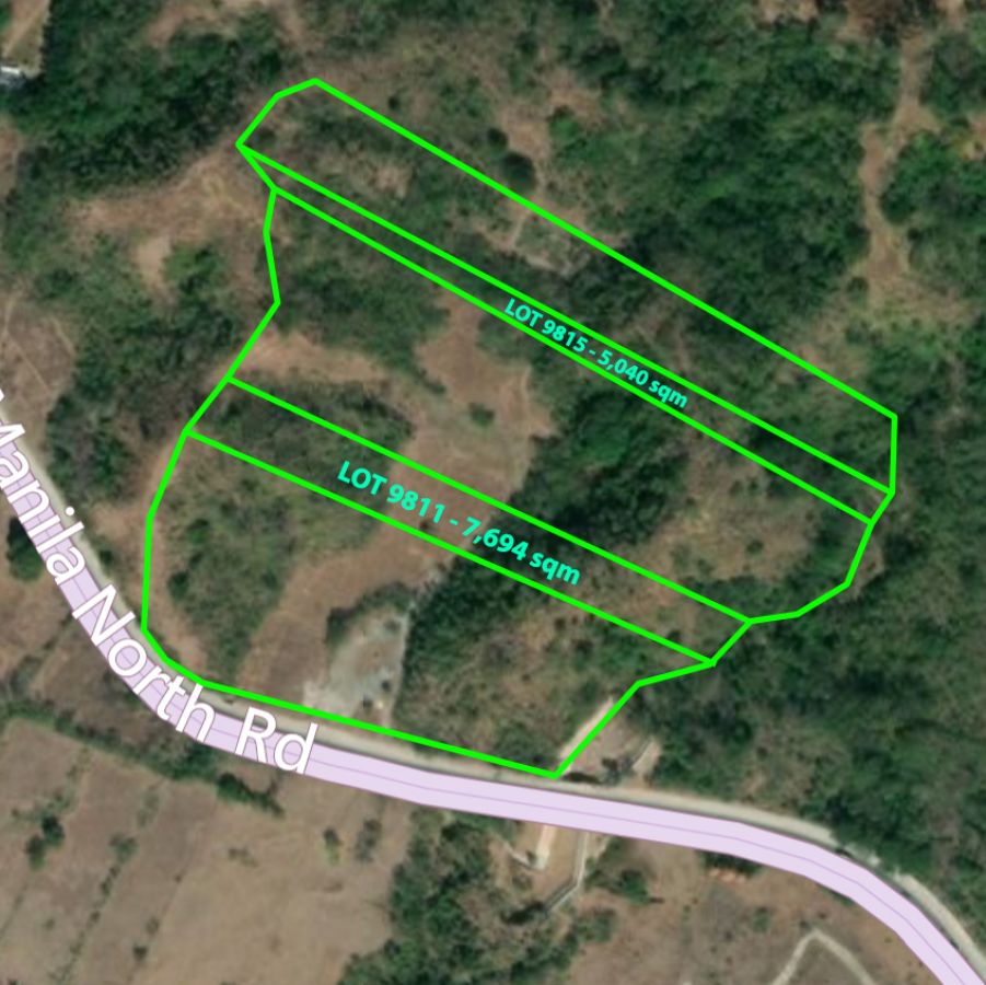 Bantay, Ilocos Sur Titled Lot for Sale (LOT 9811 & LOT 9815)