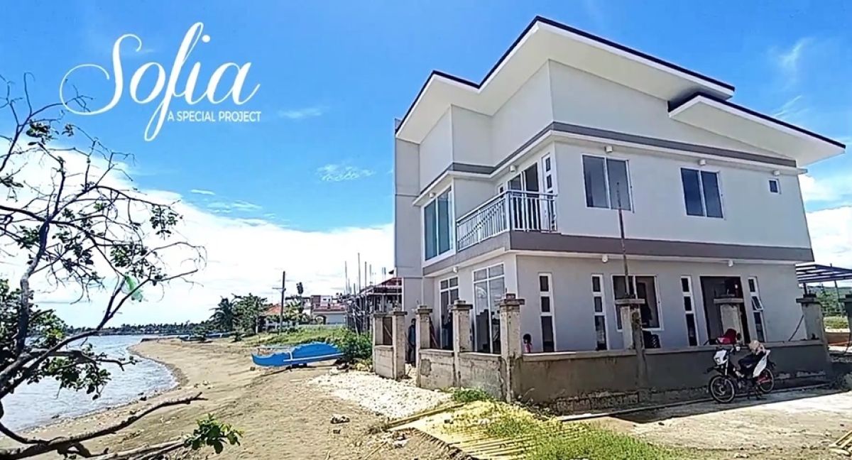 4BR Sea View or Beach Front House & Lot For Sale in Liloan Cebu