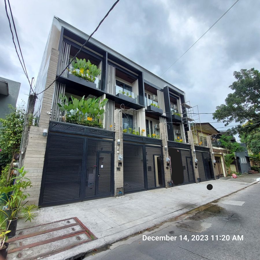 Spacious Brand New 3 Story Townhouse For Sale in Holy Spirit, Quezon City