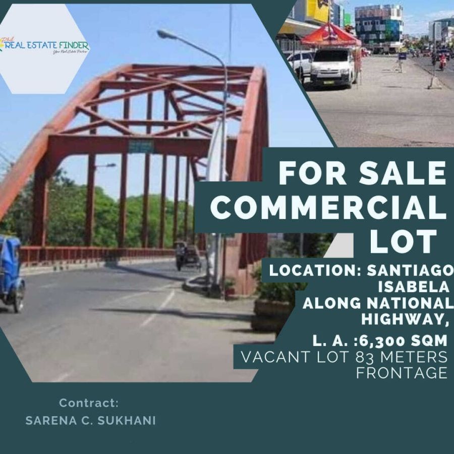For Sale: 6300sqm Commercial Lot in Santiago, Isabela