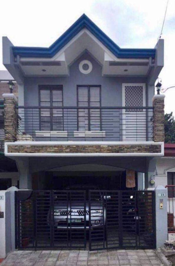 Semi Furnished 2 Storey House 3 BR + Small Extra Room 2 Bathrooms 1 Car Garage