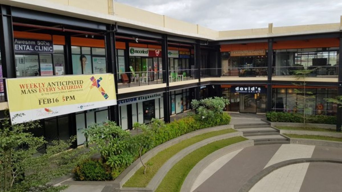 Retail/Commercial Space for Rent in Cainta Rizal - The Garden Walk