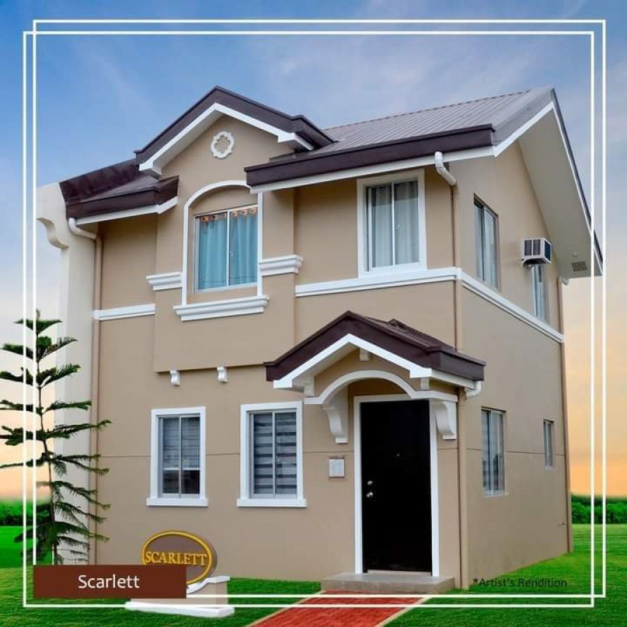 3 Bedrooms Scarlett Single Attached house For Sale in Calamba, Laguna