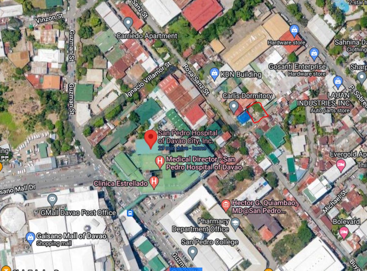 Commercial Lot In Bo. Obrero Davao City For Sale