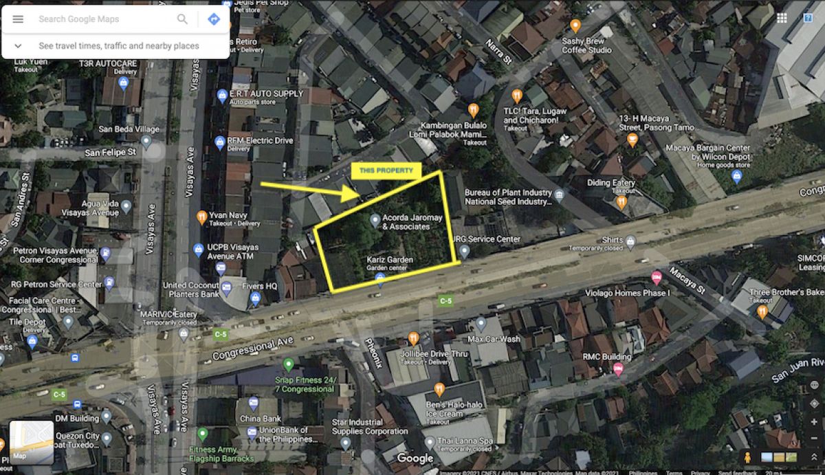 For Sale Vacant Lot Congressional Avenue (Exclusive Listing) in Quezon City