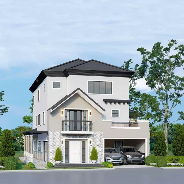 5 Bedroom Single Detached Home in Versailles Alabang – Daang Hari | IRENE MODEL
