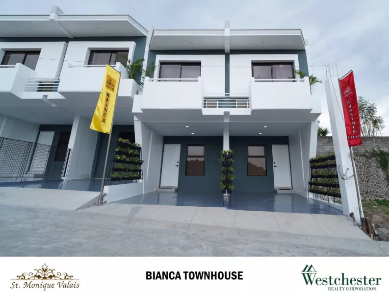 2BR 2-Storey Townhouse for Sale in Binangonan, Rizal at St. Monique Valais | Bianca End