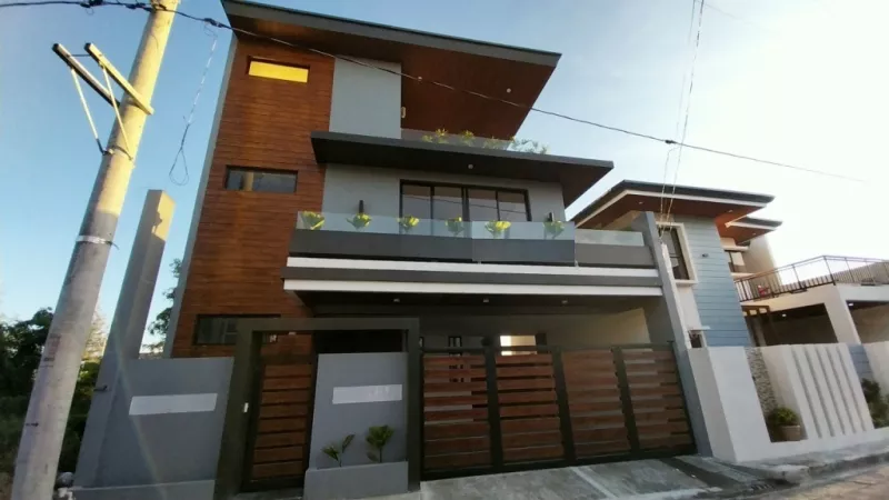 For Sale Modern Design Three (3) Storey Single Attached House and Lot with Pool